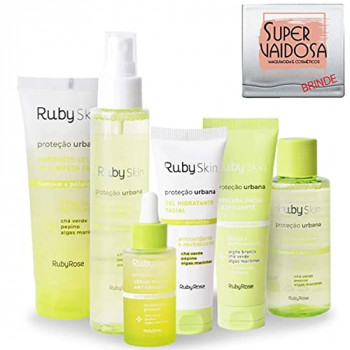 Kit de cuidados faciais vegano