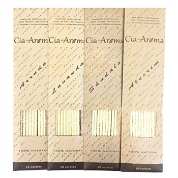 Kit de incensos naturais