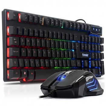 Mouse e teclado gamers