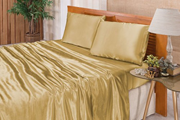 Jogo de cama de seda ou cetim