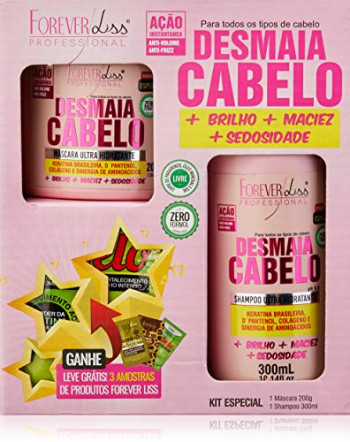 Kit de cuidados para o cabelo