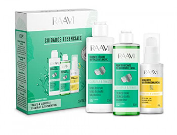 Kit de cuidados faciais