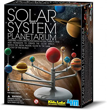 Planetário com o sistema solar
