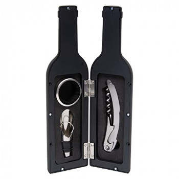 Kit com acessórios para vinho