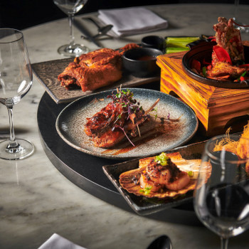 Um jantar em um restaurante especial