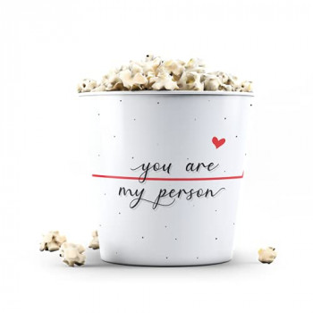 Almofada porta-pipoca ou balde de pipoca