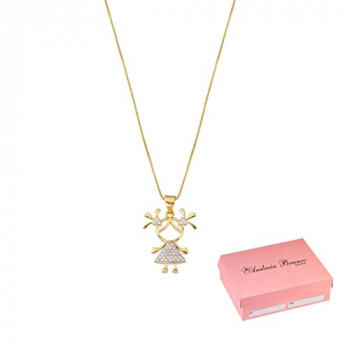 Colar com pingente de filho(a)