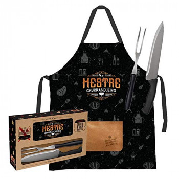 Kit completo do mestre churrasqueiro
