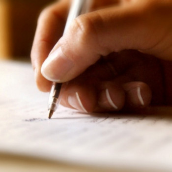 Cartas feitas à mão