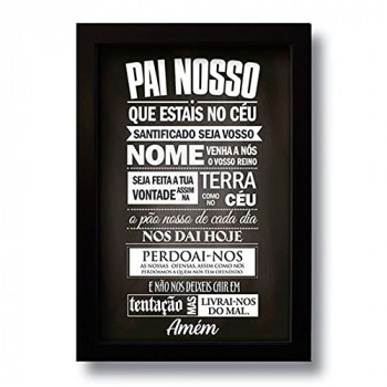 Quadro decorativo de oração