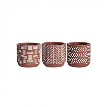 Kit de vasos decorativos