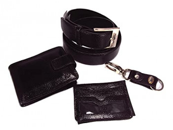 Kit com carteira e cinto