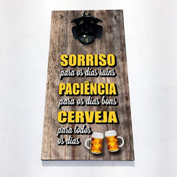 Abridor de garrafa de parede