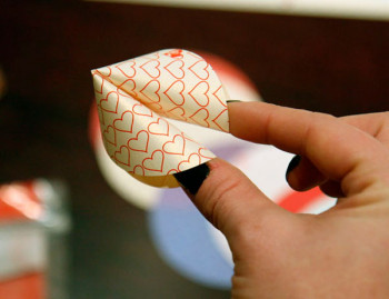 Biscoitos da sorte do amor