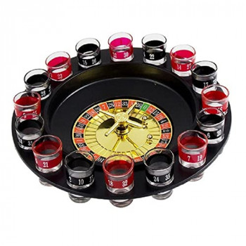 Jogo de roleta com shots