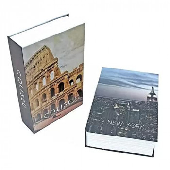 Cofre em formato de livro