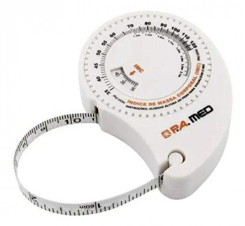 Fita métrica corporal e adipômetro