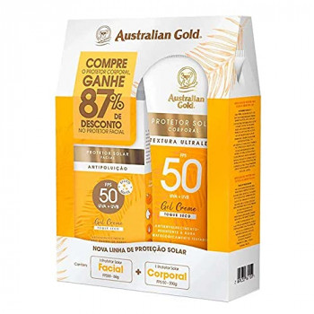 Kit de proteção solar corporal e facial