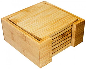 Porta-copos de bambu