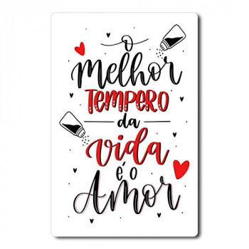 Placa decorativa