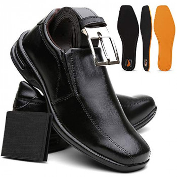 Kit de cinto e carteira