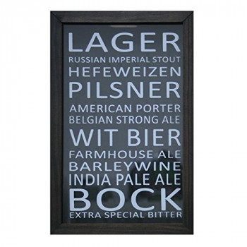 Quadro porta-tampinhas