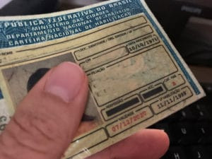 Carteira de motorista