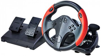 Volante com marcha e pedal