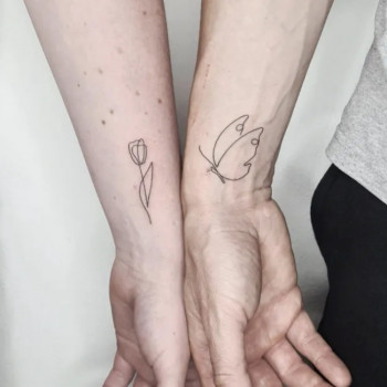 Tatuagem de casal