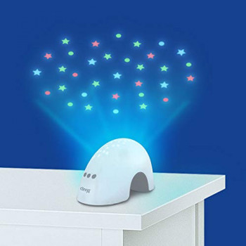 Luminária com sons calmantes