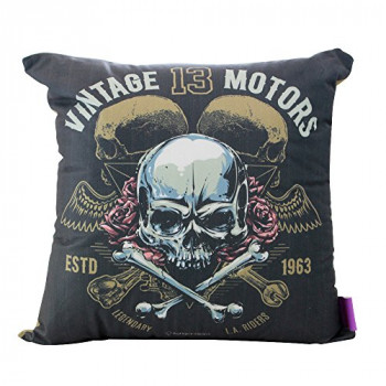 Almofada decorativa com tema de rock