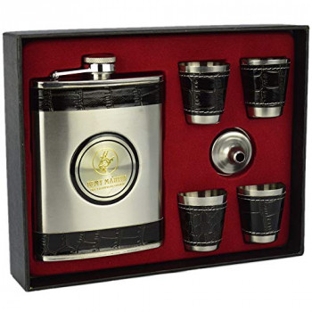 Kit com cantil de bolso