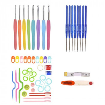 Kit para fazer crochê