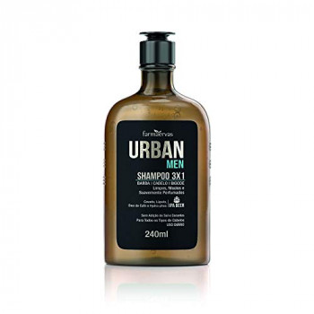 Shampoo para cabelo, barba e bigode